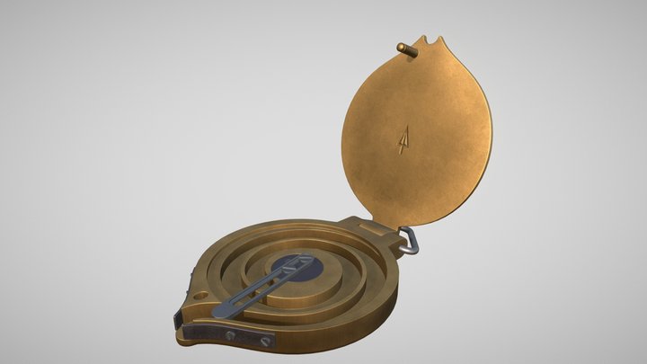 Round precussion cap dispencer 3D Model
