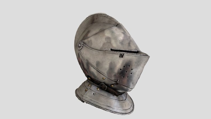 Armet dit de la cavalerie genevoise 3D Model