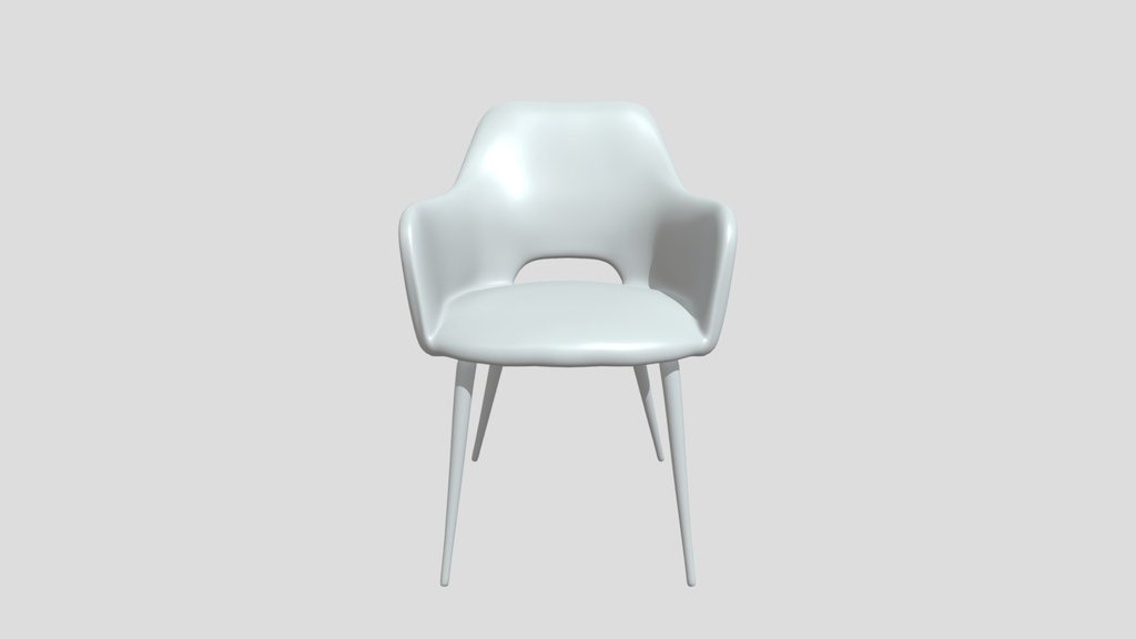 Modern dining armchair