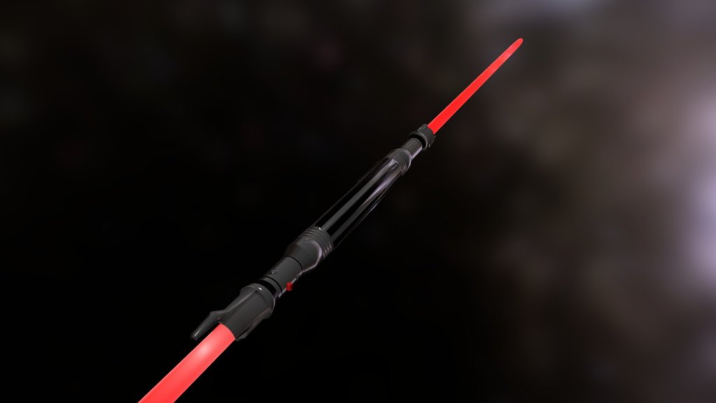 Savage Oppress Lightsaber — Sketchfab embed 3D viewer