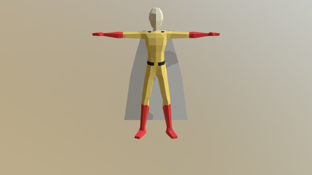 Saitama — Sketchfab embed 3D viewer