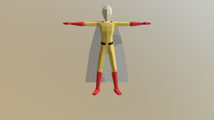 Saitama 3D models - Sketchfab