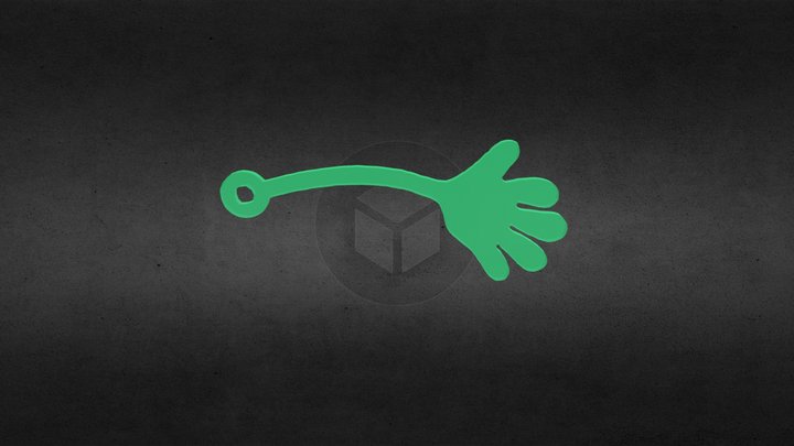 Gummy Hand 3D Model