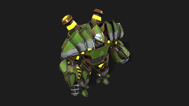 xWar: Commander Talon 3D Model