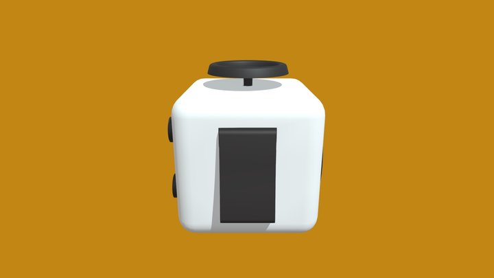Fidget Cube 3D Model