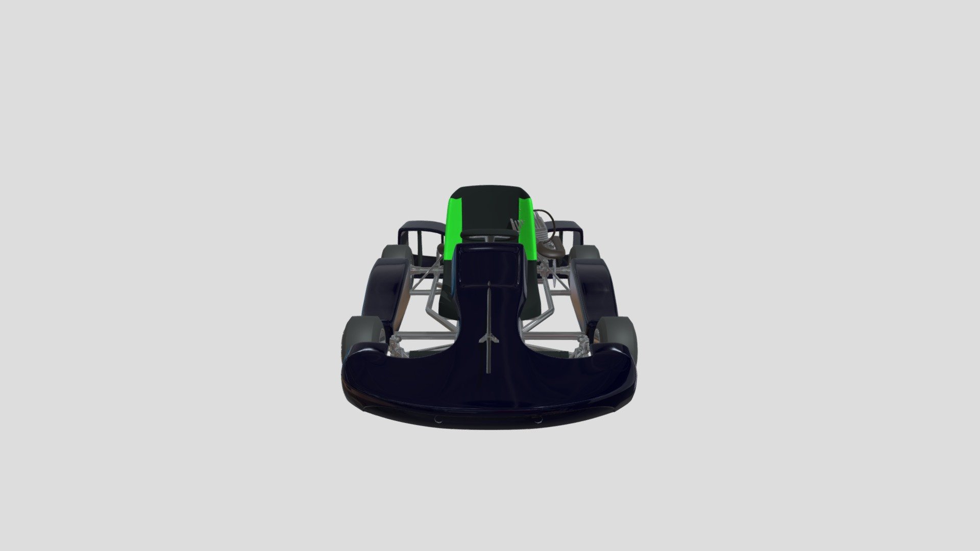 Go-kart - 3D model by naithikbhosle03 [e1dd382] - Sketchfab