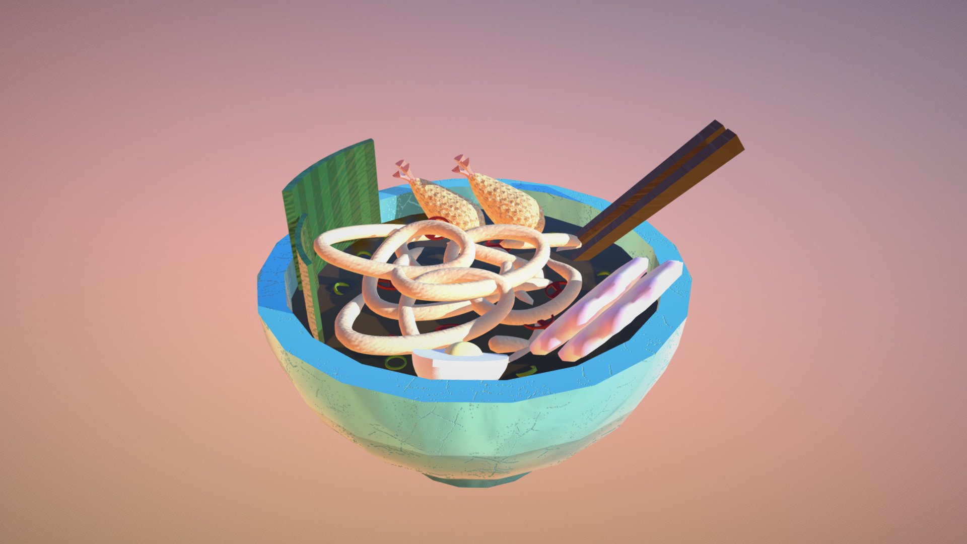 Ramen - 3D model by FoxScripts (@scriptsfox) [e1dd653] - Sketchfab