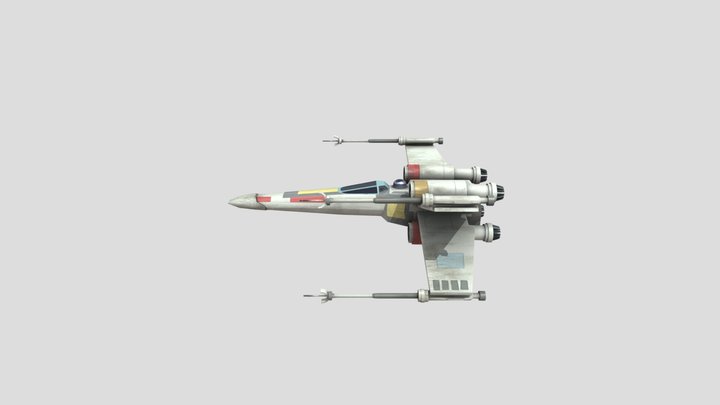 Xwing 3D Model