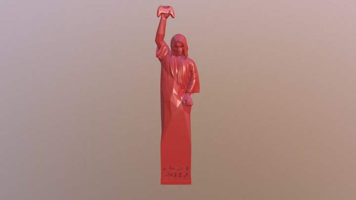 STATUETKA 10 SKETCHFAB Maly 3D Model