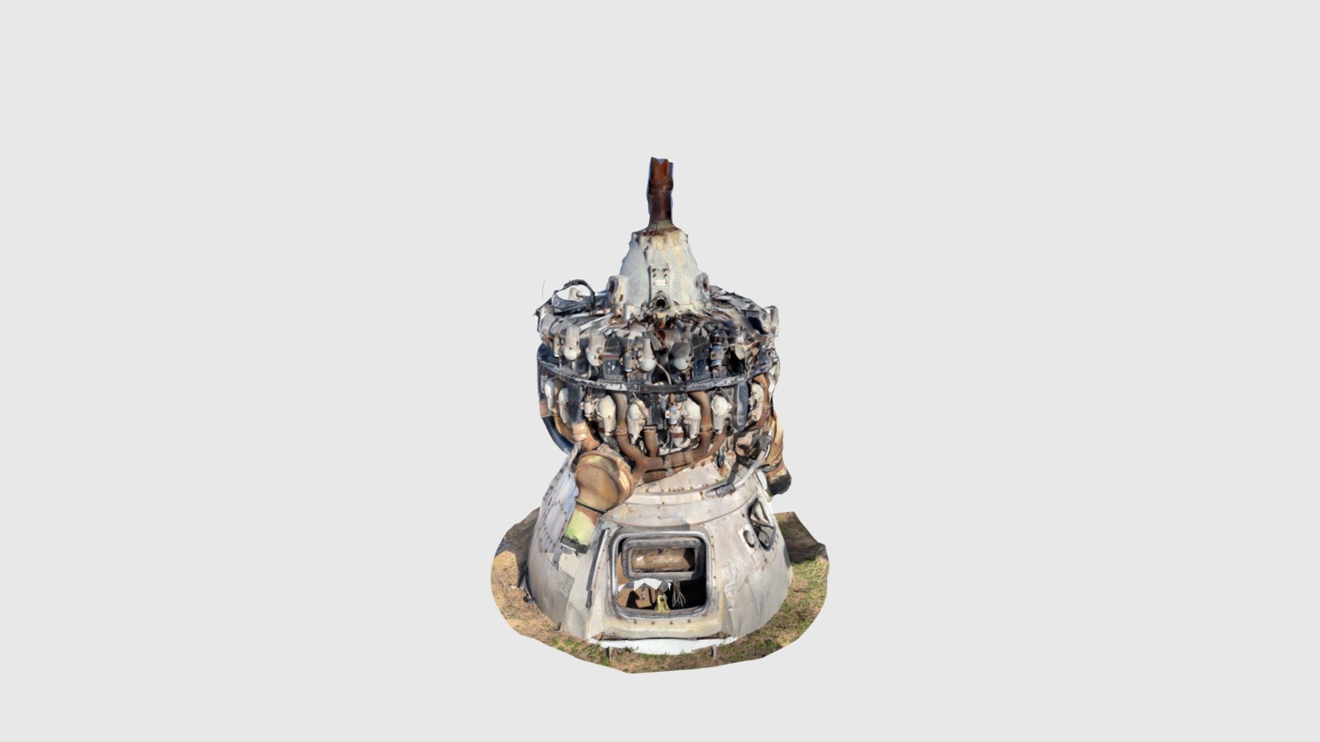 R-3350-36W engine