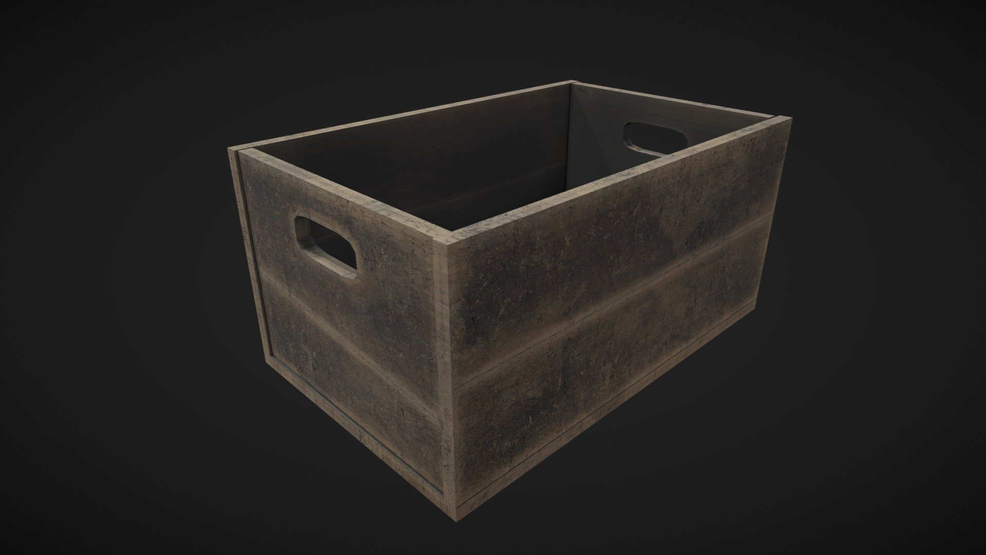 Wooden crate