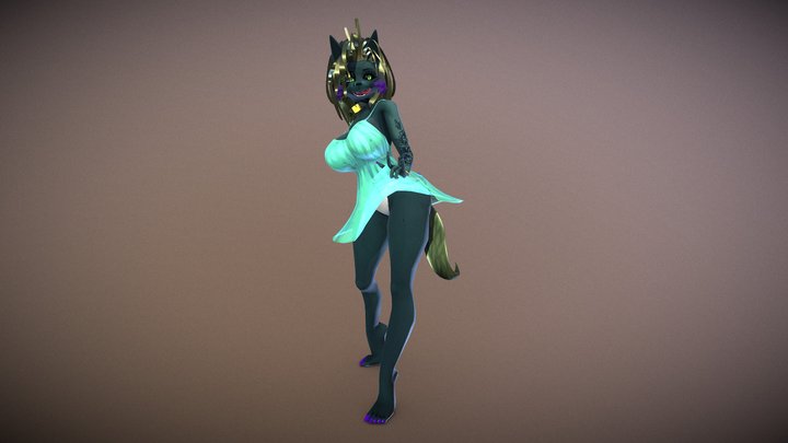 wolfy3_rigify 3D Model