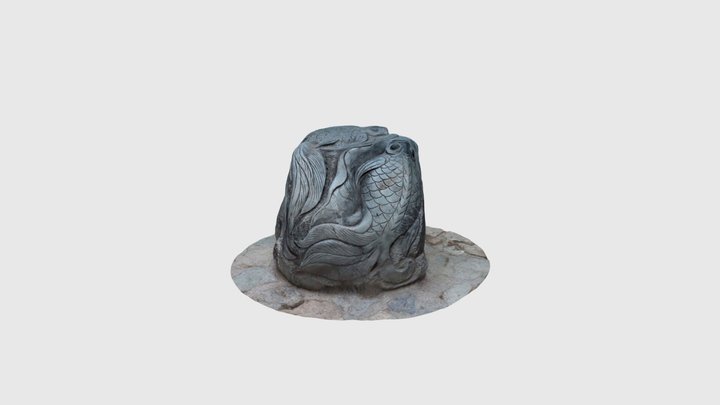 Water spit totem 3D Model