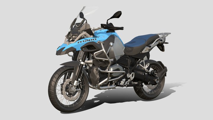 2014 BMW R1200GS Adventure – Modelo 3D gratuito STL