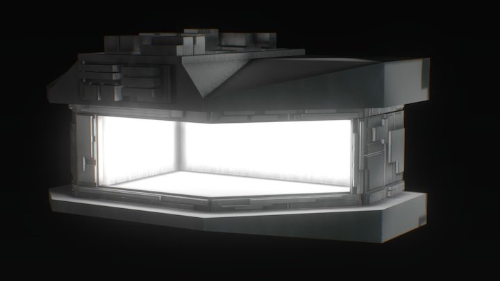 Basic Modelling Exercise with Greeble modifier 3D Model