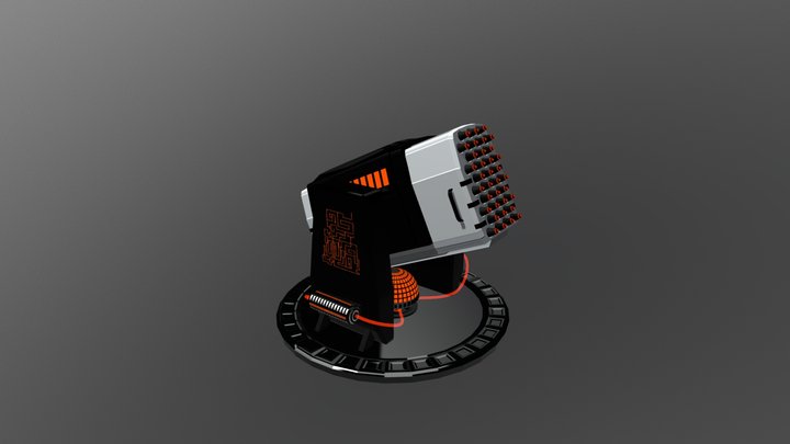 Missile Pod 3D Model
