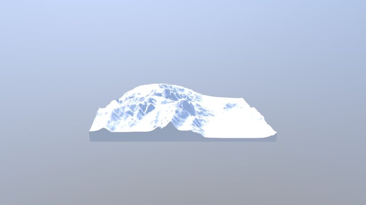 Mt Rose 3D Model