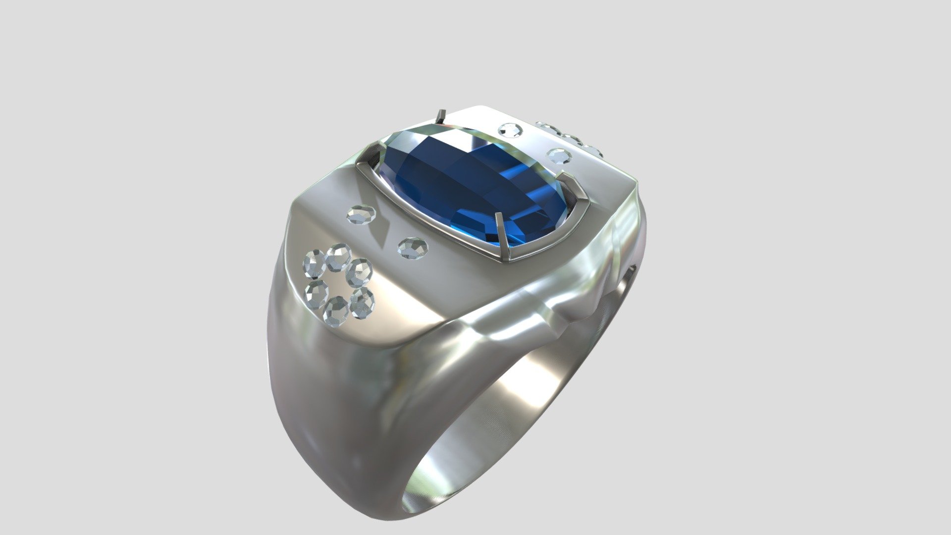 [PRE-ORDER] - SILVER RING FOR MEN
