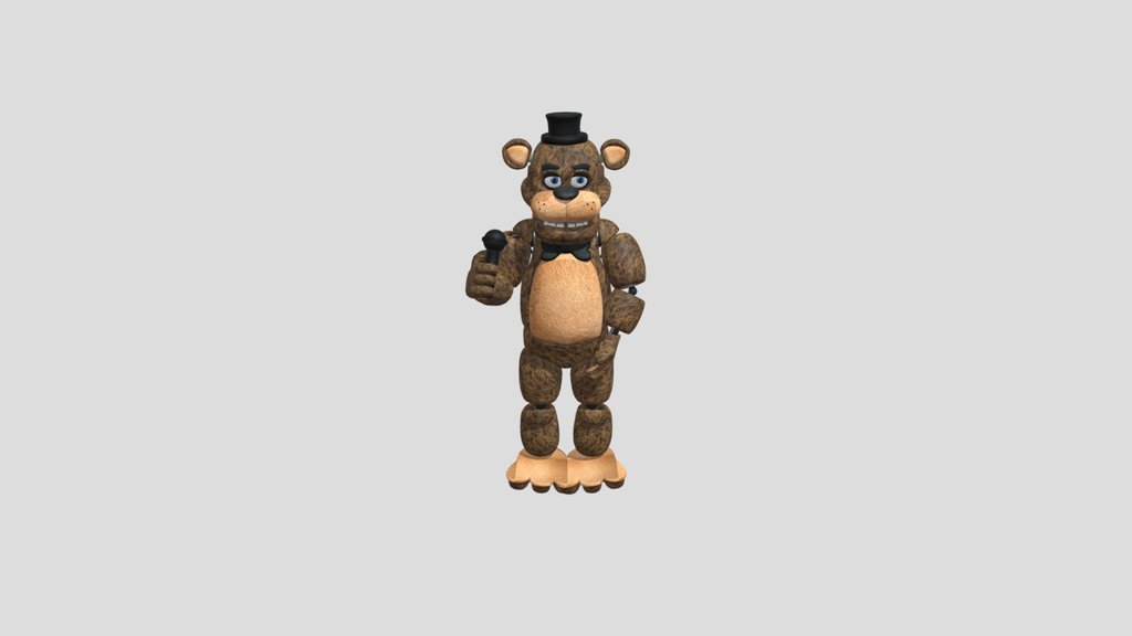 Freddy fazbear fnaf - A 3D model collection by ilariafrancescaortelio ...