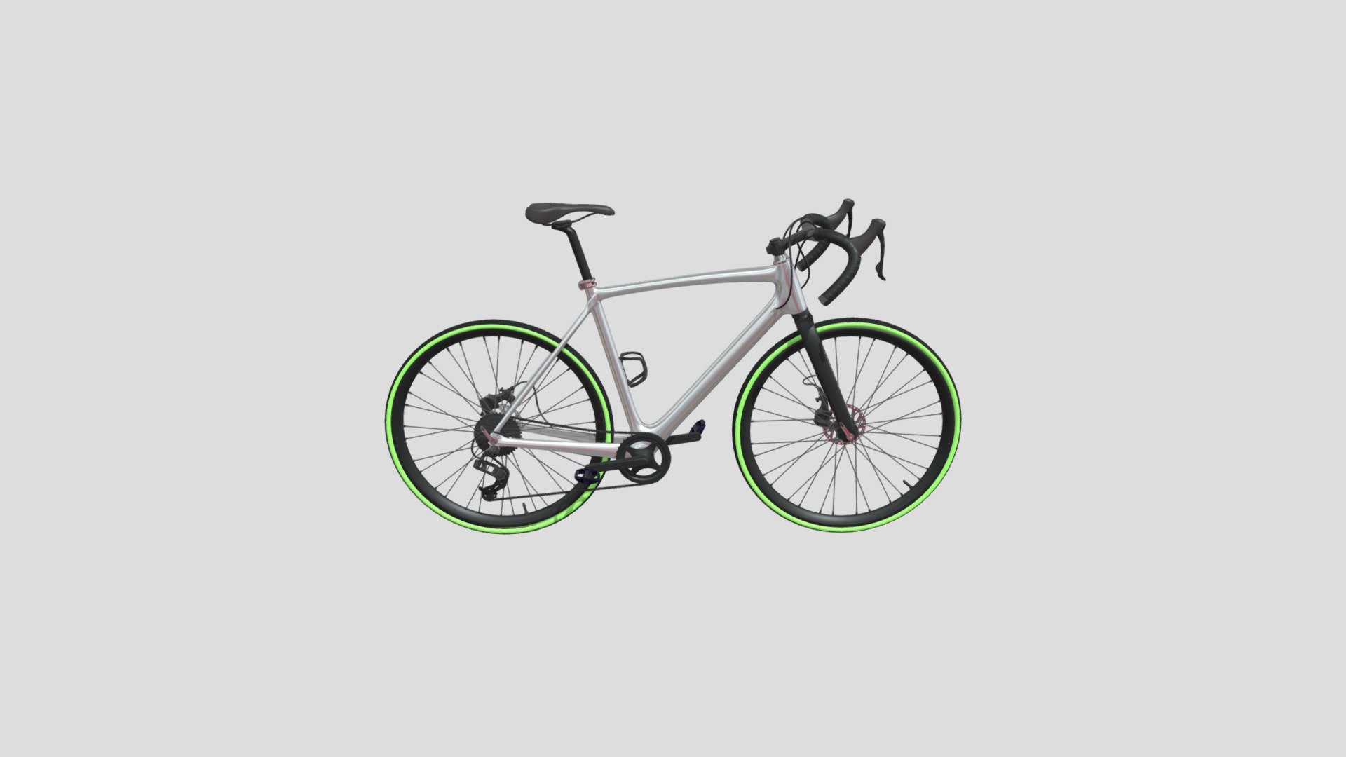 Gravel Bicycle Bike 3D model by bog810 [e1e2914] Sketchfab