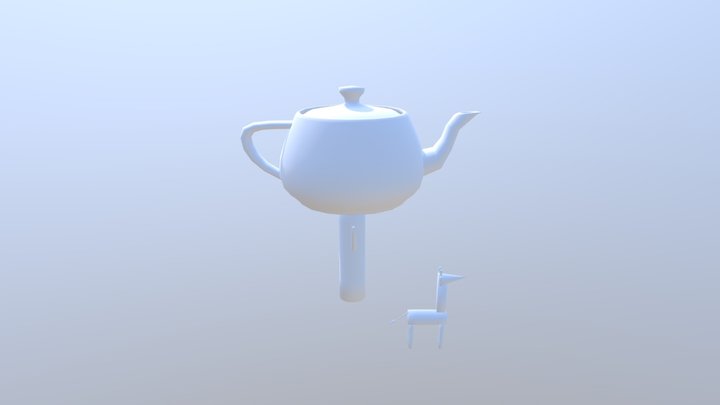 Georaffe And The Tea Tree 3D Model