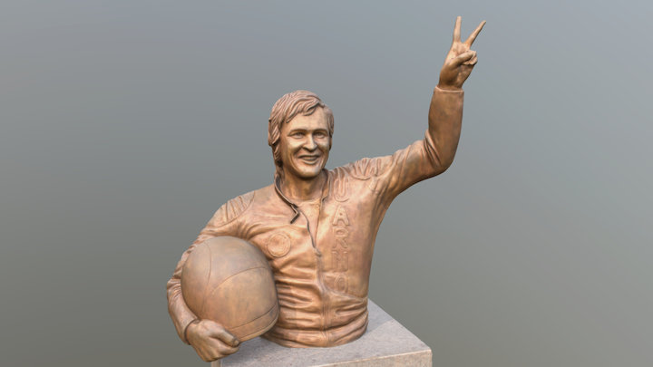 Statue of Jarno Saarinen 3D Model