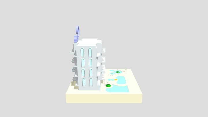 Hotel_marvel 3D Model