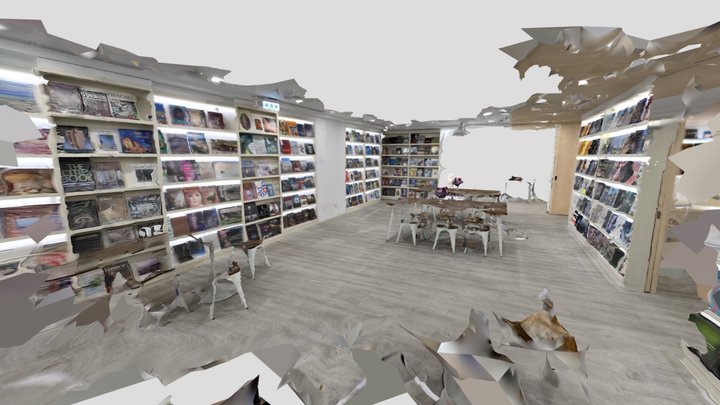240826_益品書屋_2F 3D Model