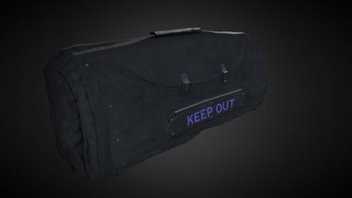 Sports bag 3D Model