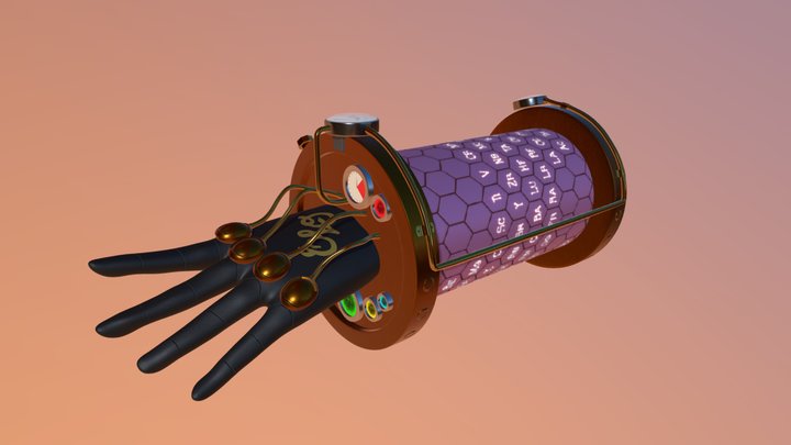 Gauntlet 3D Model