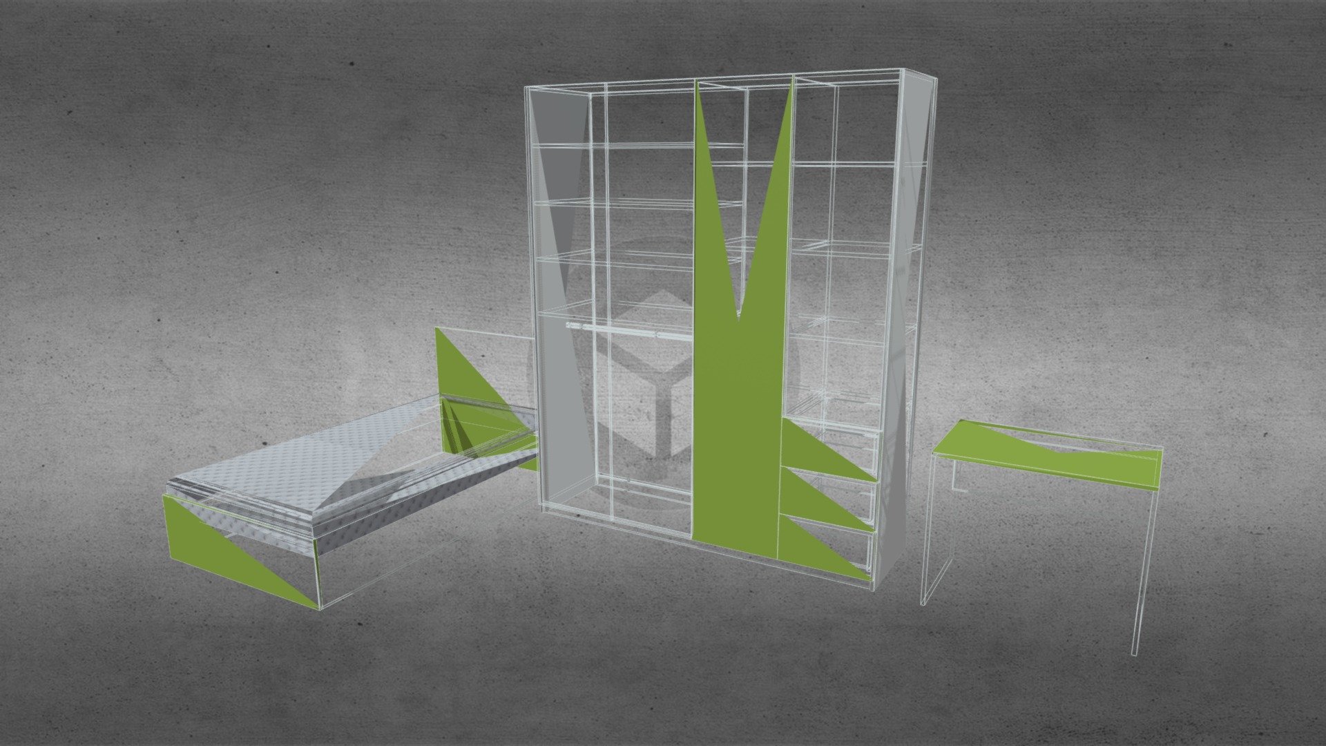 DORMITOR VLADUT — Sketchfab embed 3D viewer