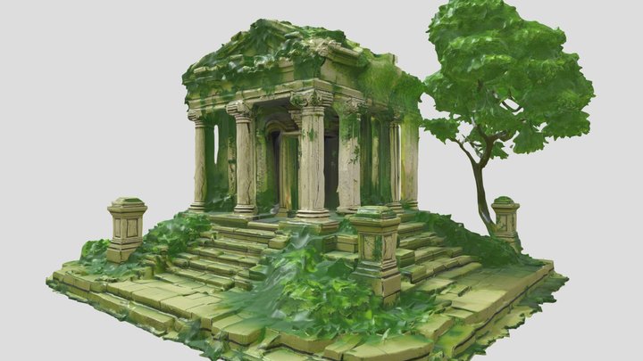 Ancient-architectural-buildings 3D models - Sketchfab