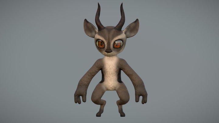 Fantasy Creature 3D Model