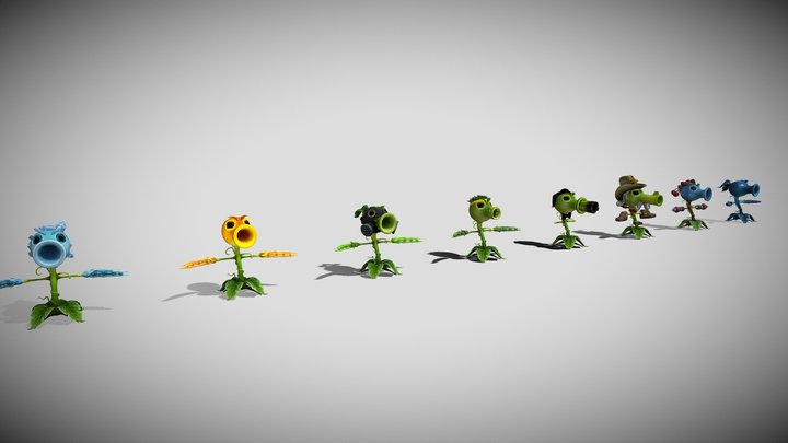 Peashooter Bundle Ultimate   #GW-1. ALL SKINS!!
