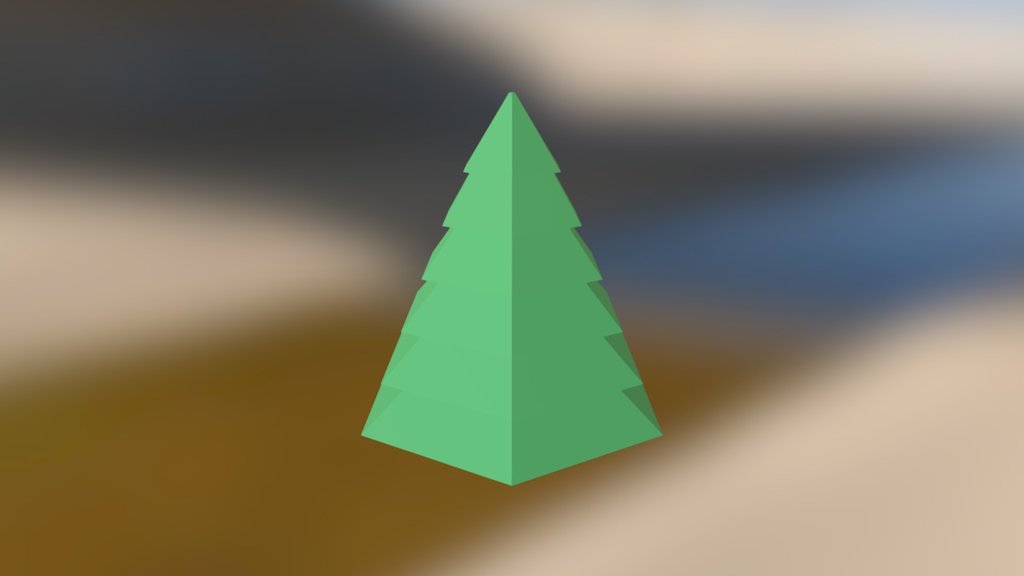 Low Poly Fir Tree