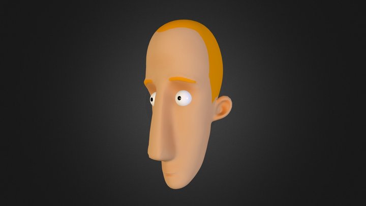 Bald Guybrush 3D Model