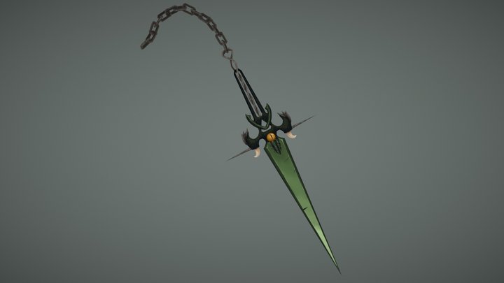 [Student Work] Snake Weapon 3D Model