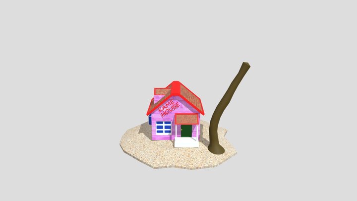 Kame House 3D Model