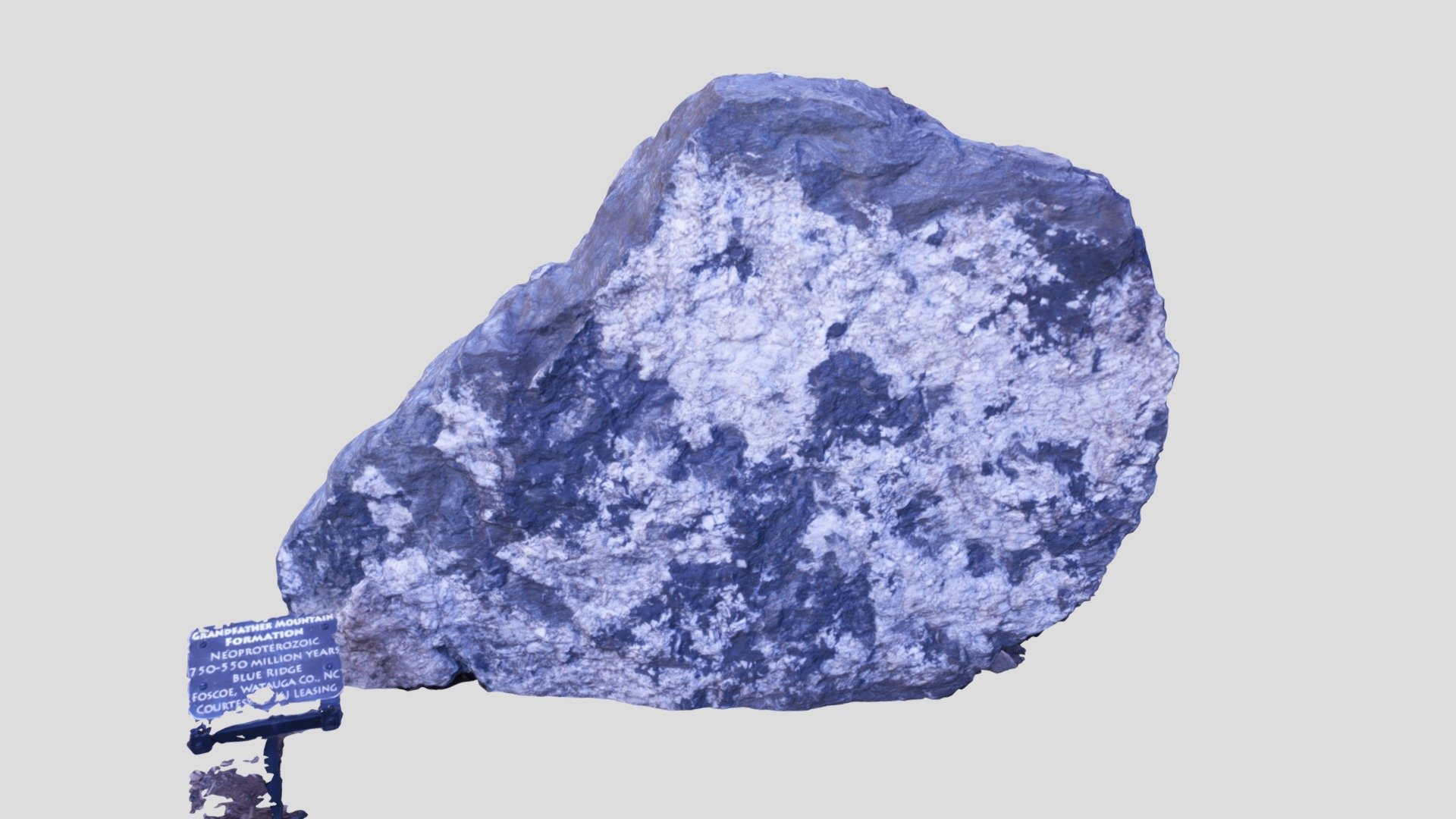 Rock Garden Sample Foscoe Facies