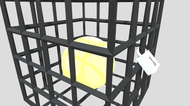 Free cage 3D Model