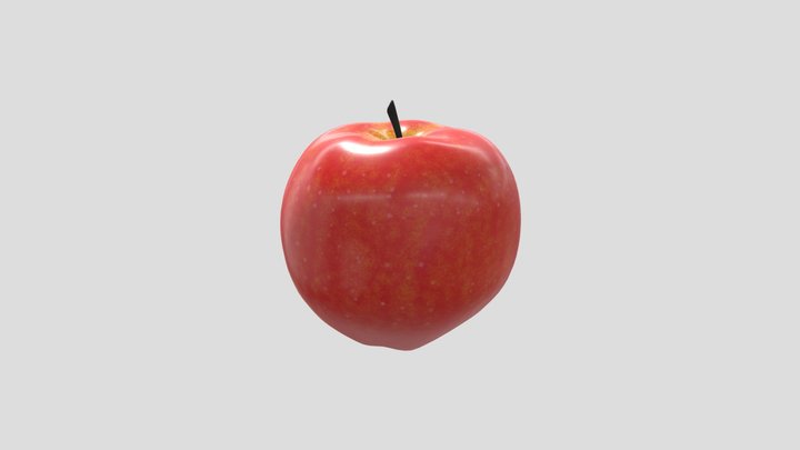Apple 3D Model