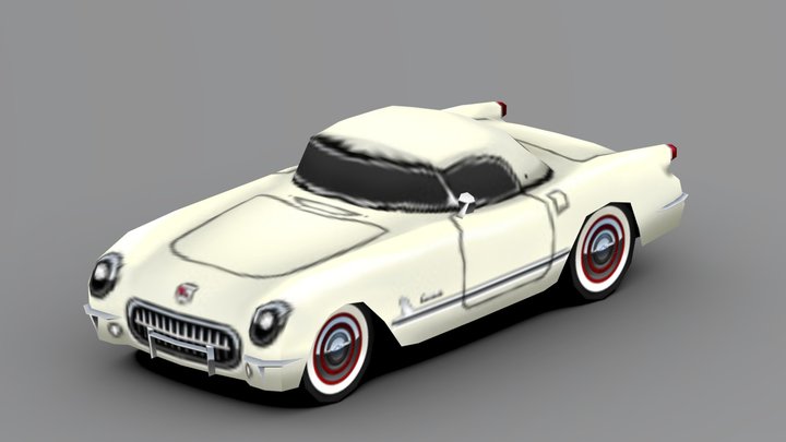 Chevrolet Corvette ZR-1 C3 Grátis Modelo 3D in Carros antigos 3DExport