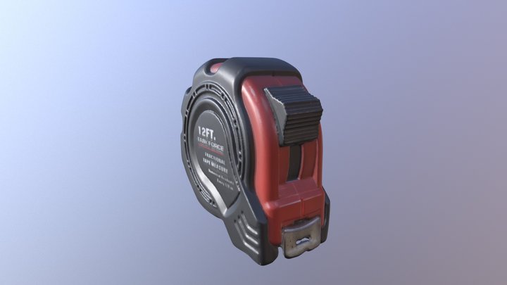 Tape Measure 3D Model