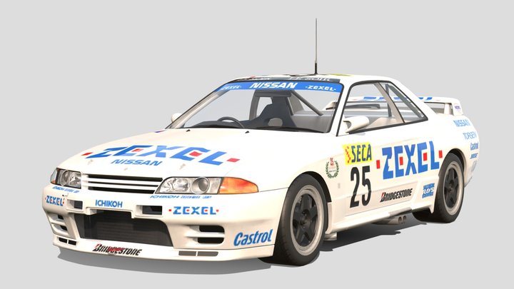 1991 Nissan Skyline GT-R Group A – Modèle 3D gratuit STL