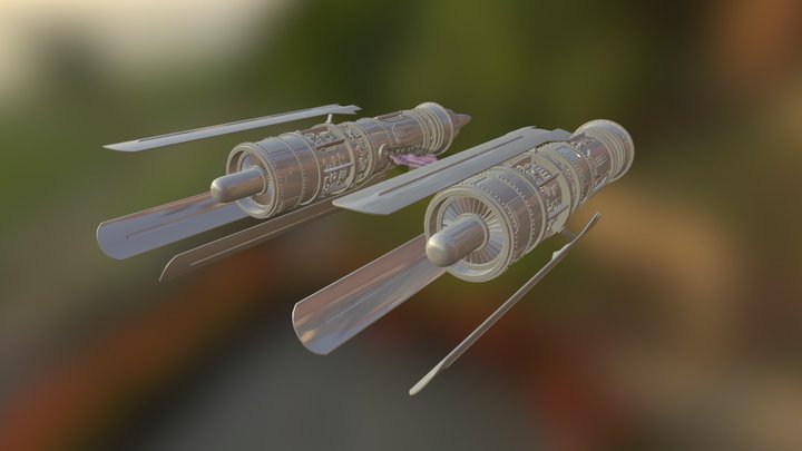 Star Wars Anakin Pods 3D Model