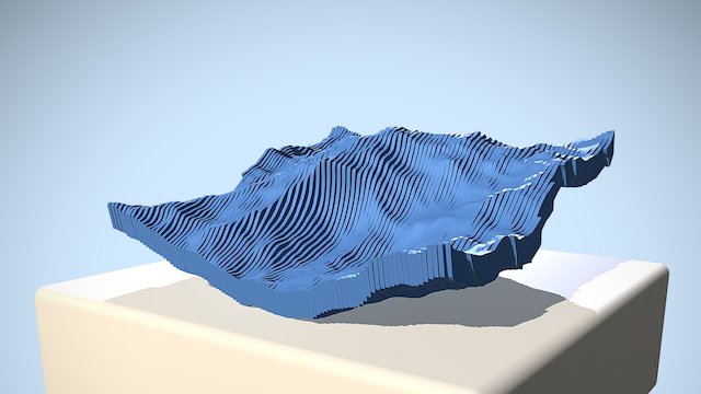 Ola Oceano 3D Model