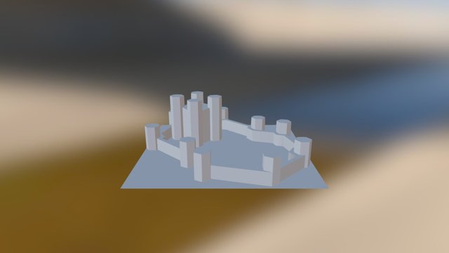 ME 41:Castle Proposal 3D Model