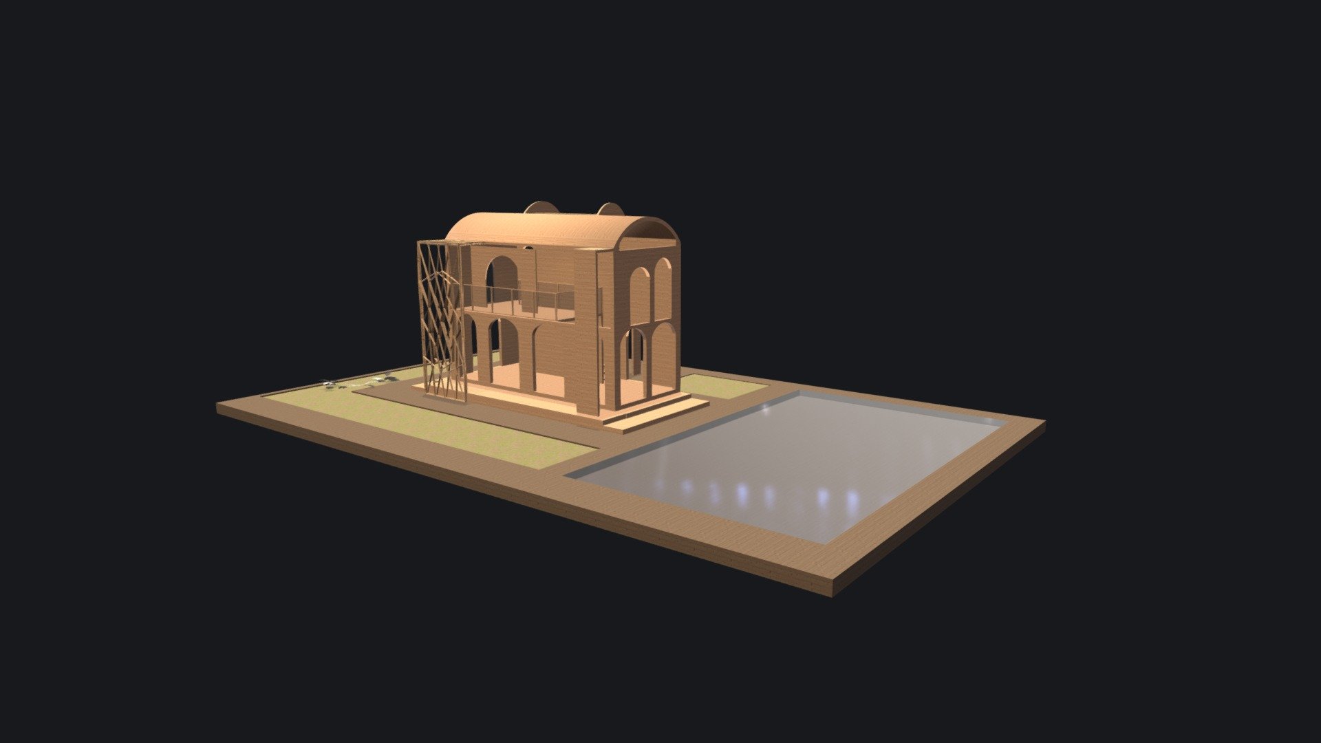 Foli parametrica Sketch e Blender