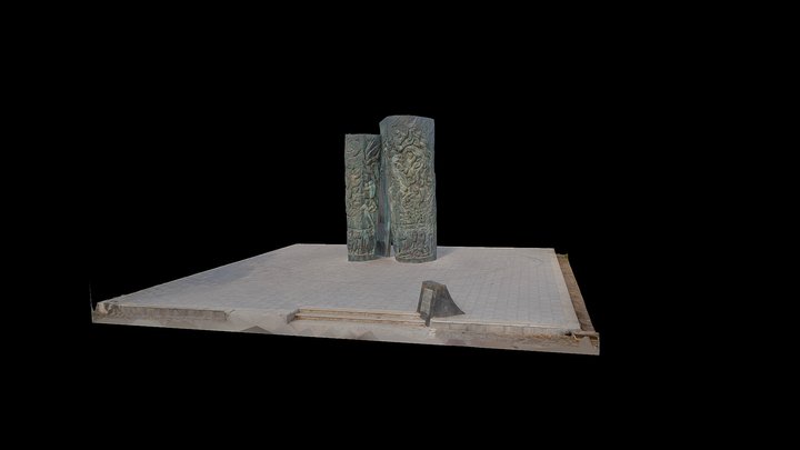 The Scroll Of Fire 3D Model