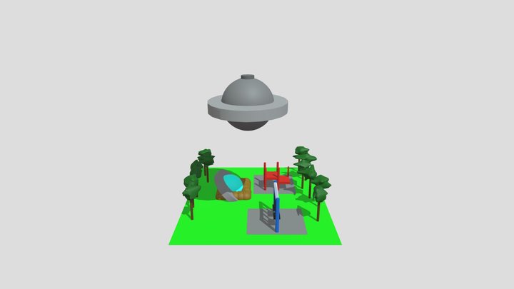 Crash Site 4 5 3D Model